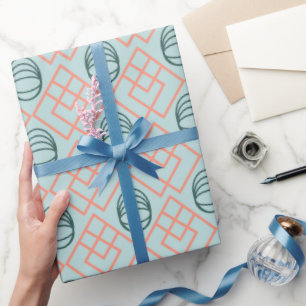 Art-Deco-Elemente Geschenkpapier