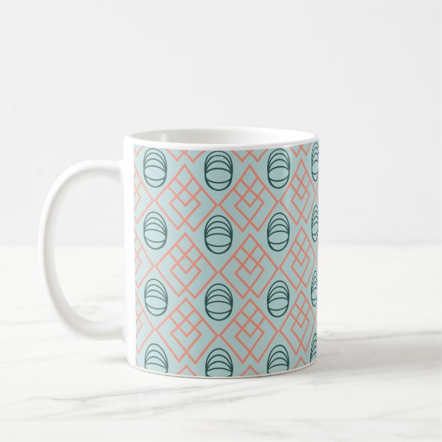 Art-Deco-Elemente Kaffeetasse (Links)