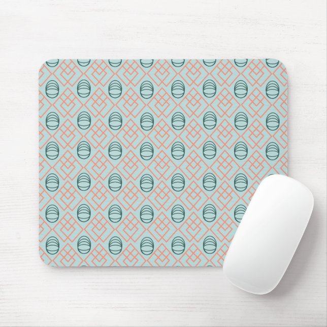 Art-Deco-Elemente Mousepad (Mit Mouse)