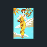 Art Deco Elements Unikate Deko Poster<br><div class="desc">Ein einmaliges Poster im Art-Déco-Stil, das ursprünglich von Emma-Kindern gemalt wurde</div>