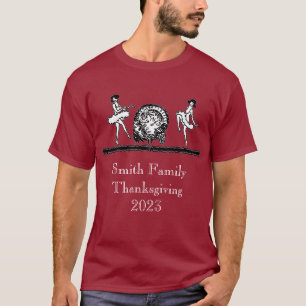 Art Deco Erntedank Türkei Tanzen Girls T-Shirt