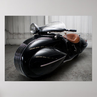 Art Deco Excelsior Henderson Poster