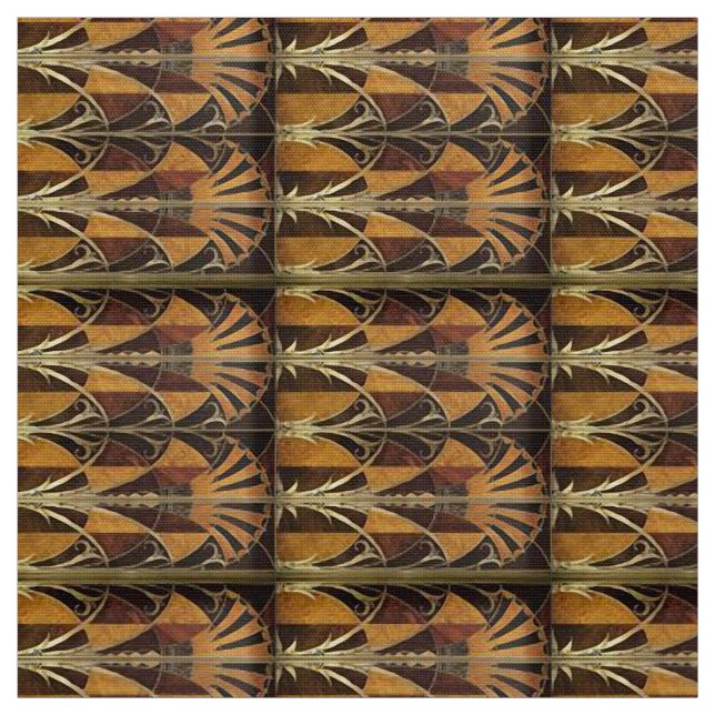 ART DECO FABRIC STOFF (Muster)