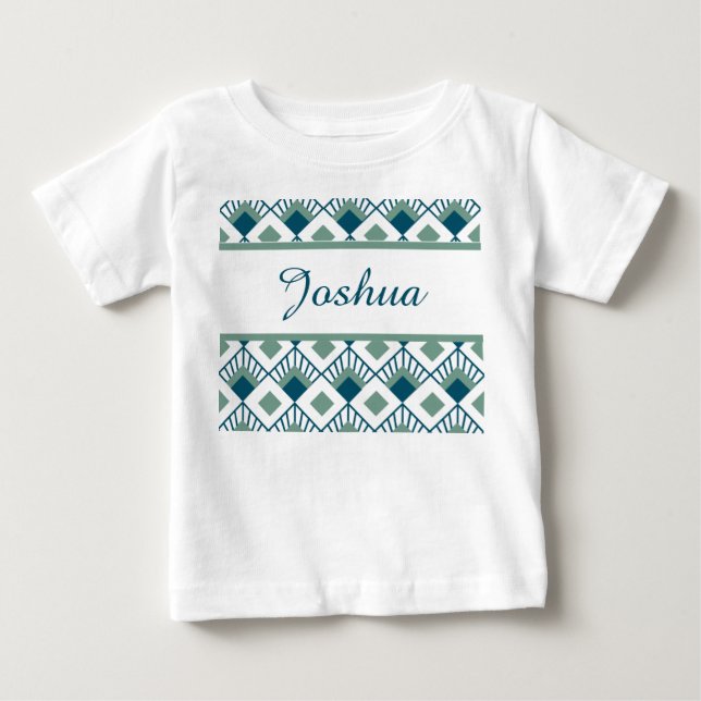Art Deco Fans Baby T - Shirt (Vorderseite)