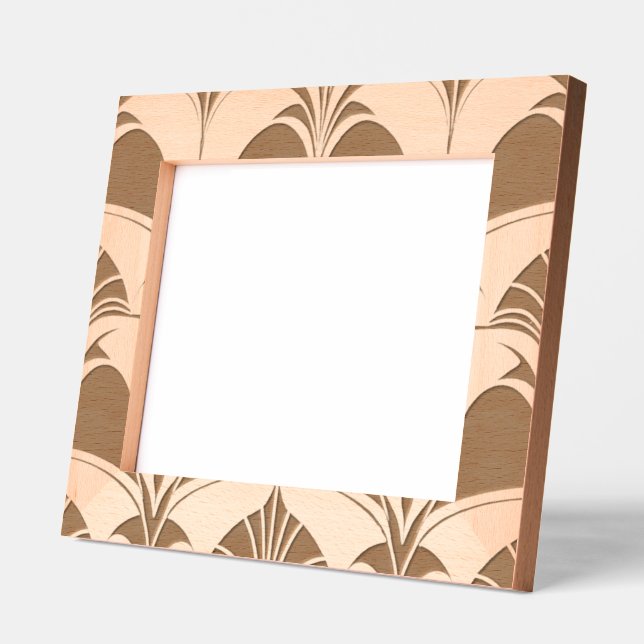 ART DECO FANS GEÄTZTE RAHMEN (Links)