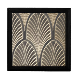 Art Deco Fans Jewering Box Erinnerungskiste