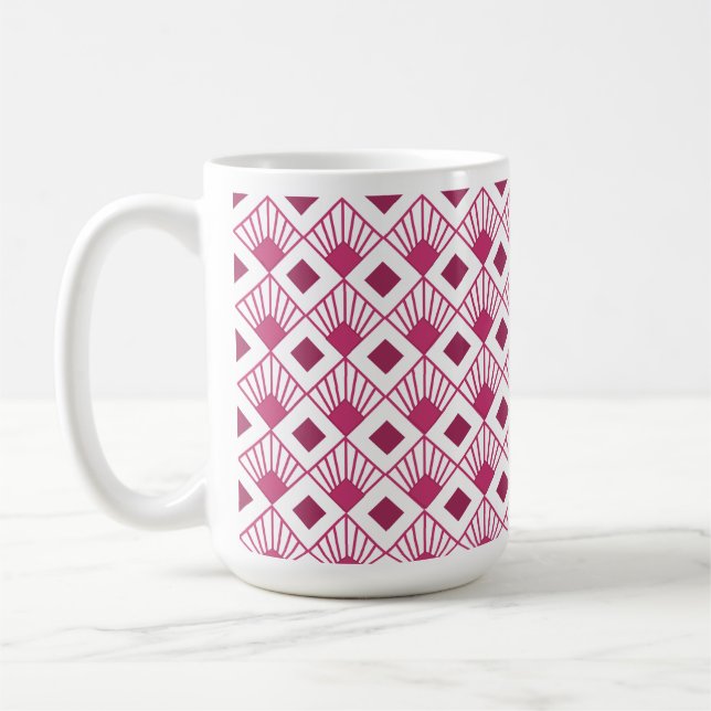 Art Deco Fans Kaffeetasse (Links)
