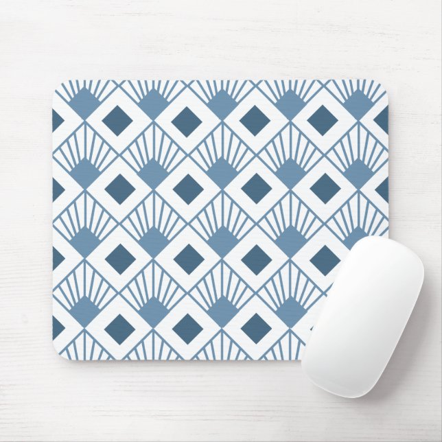 Art Deco Fans Mousepad (Mit Mouse)