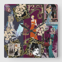 Art Deco Fashion Show Scene