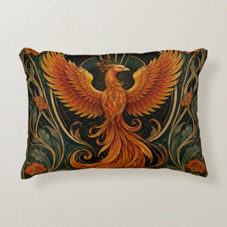 ART DECO FEURIGER PHOENIX DEKOKISSEN