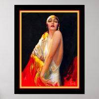 Art Deco Flapper von Rolf Armstrong