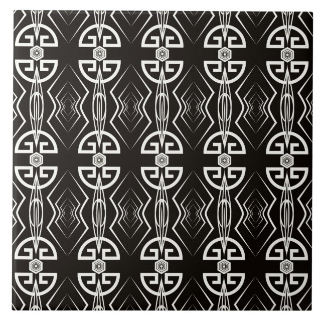 Art Deco Fliese (Vorderseite)