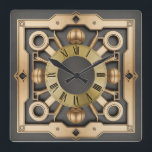 Art Deco Football Quadratische Wanduhr<br><div class="desc">Großartiges Uhrendesign. Du wirst es wie andere Liebe bekommen. Sie können dieses Design auch für andere Produkte verwenden,  die Sie mögen,  oder Ihren Text anpassen und hinzufügen. Folgen Sie mir für mehr. Vielen Dank. Ich wünsche Ihnen einen schönen Tag.</div>