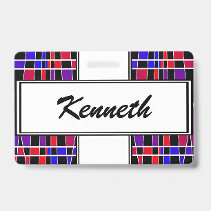 Art Deco "Fractured" von Kenneth Yoncich Ausweis