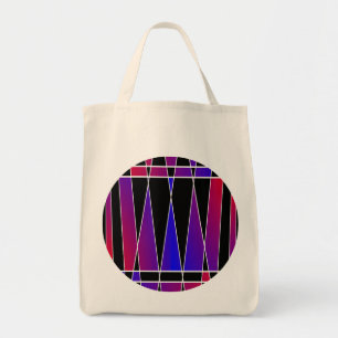 Art Deco "Fractured" von Kenneth Yoncich Tragetasche