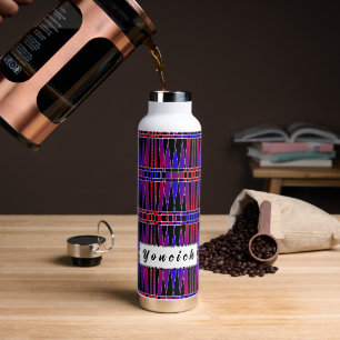 Art Deco "Fractured" von Kenneth Yoncich Trinkflasche