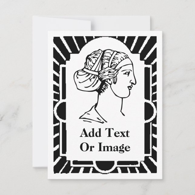 Art Deco Frame, Marquee, Text hinzufügen (Vorderseite)