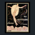 Art Deco Französisch Oper 16 x 20 Print Poster<br><div class="desc">Petits Lits Blancs Französisch Art Deco Opera Print.</div>