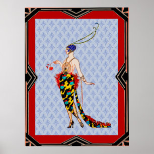 Art Déco G. Barbier Lady