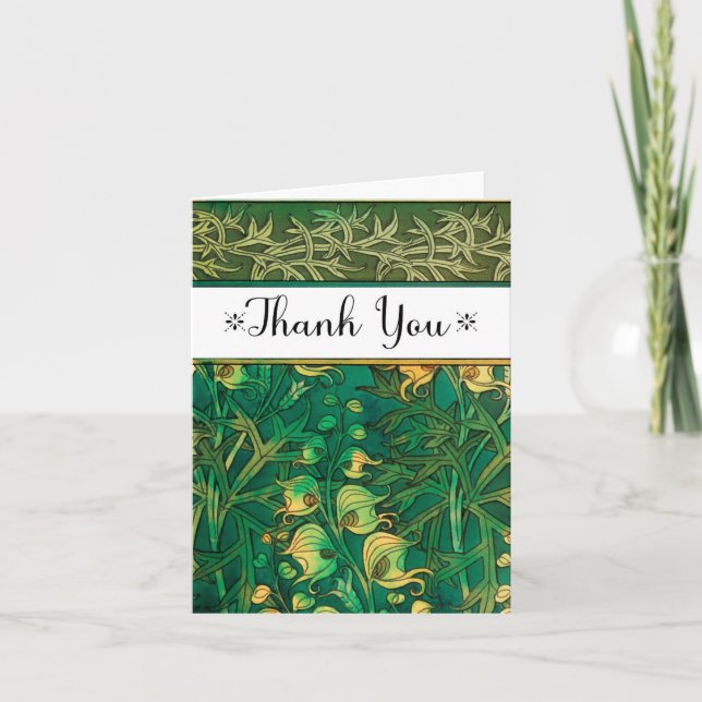 Art Deco Garden Merci Notes (Devant)