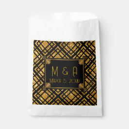 Art Deco Gastgeschenk Hochzeit Bags Geschenktütchen