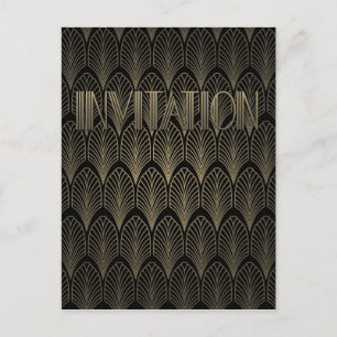 Art Deco Gatsby Einladung
