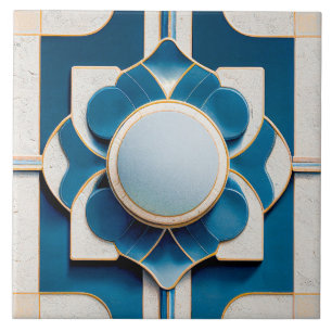 Art Deco gemusterte Wanddekoration Art Nouveau Ker Fliese
