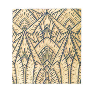 Art Deco Geo Architekt Notizblock