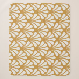 Art Deco Geometric Sea Muschel Sherpadecke