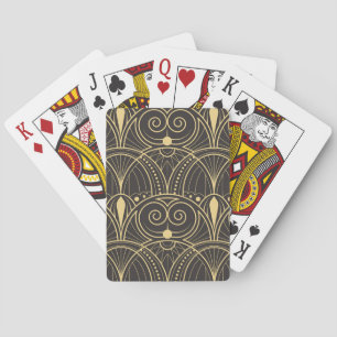 Art Deco Geometric Tiles Luxury. Spielkarten