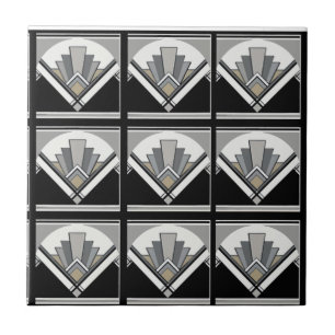 Art Deco Geometrie Fliese