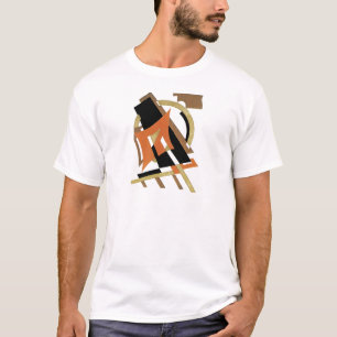 Art Deco Geometrische Abstrakte Formen T-Shirts