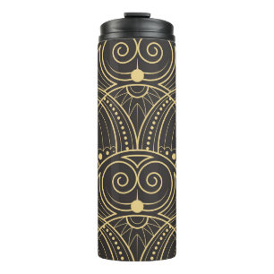 Art Deco Geometrische Fliesen Luxus. Thermosbecher