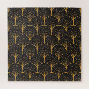 Art Deco, geometrisches Vintage-Muster.