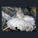 Art Deco Gerda Wegener - The Ballerina Poster<br><div class="desc">Datum: 1927. Die Ballerina Ulla Poulsen im Ballett Chopiniana von der dänischen Künstlerin Gerda Wegener (1885-1940). Stil: Jugendstil (modern),  Art Déco.</div>