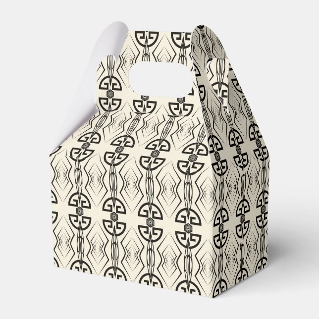 Art Deco Geschenkschachtel (Vorderseite)