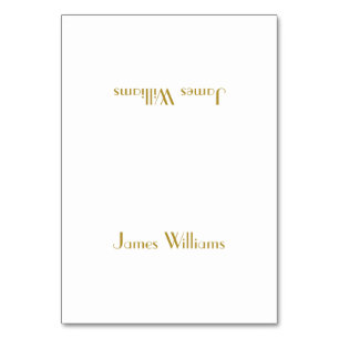 Art Déco Gold Great Gatsby Place Setting Cartes