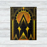 Art Deco Gold Red Black Artwork<br><div class="desc">Jugendstil-Design mit symmetrischem Rahmen und der Verwendung einfacher, geometrischer Formen und sauberer Linien. Dies schafft ein Gefühl von Ausgewogenheit und Harmonie in der Kunst, wobei jedes Element zusammenarbeitet, um ein zusammenhängendes Ganzes zu schaffen. Es wurde mit modernster Technologie und Staat-of-the-art-Technologie ausgezeichnet und ist ein moderner, klassischer Designstil.</div>