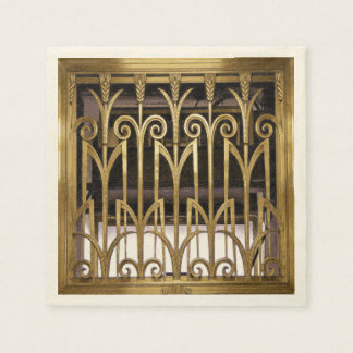 Art Deco Gold Serviette