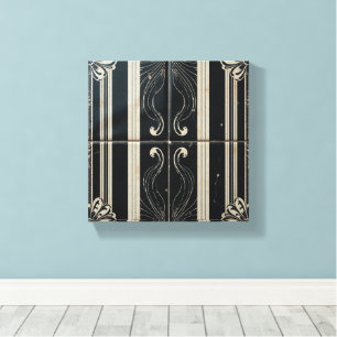 Art Deco Gotik Leinwanddruck