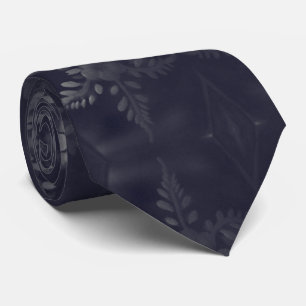Art Deco Gravur Blume Blumendekor Blumendekor Krawatte