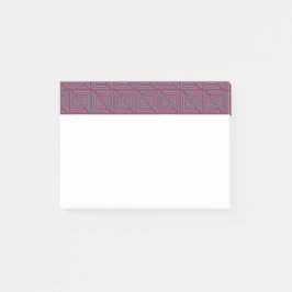 Art Deco Gray Mazes Post-it Klebezettel