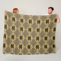 Art Deco Great Gatsby Black Gold Flapper Couple