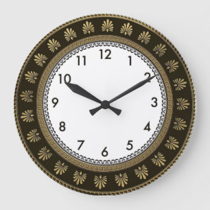 Art Deco Große Wanduhr