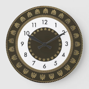 Art Deco Große Wanduhr