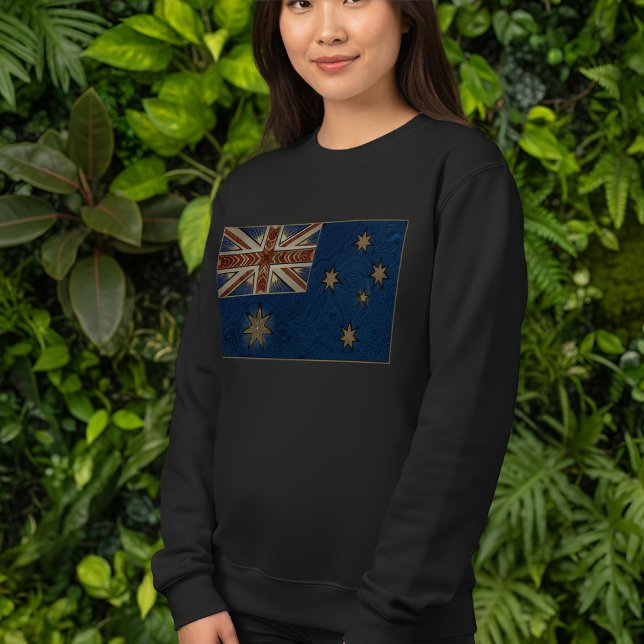 Art Deco Heritage Flag | Australia | Classic 1920s Sweatshirt (Von Creator hochgeladen)