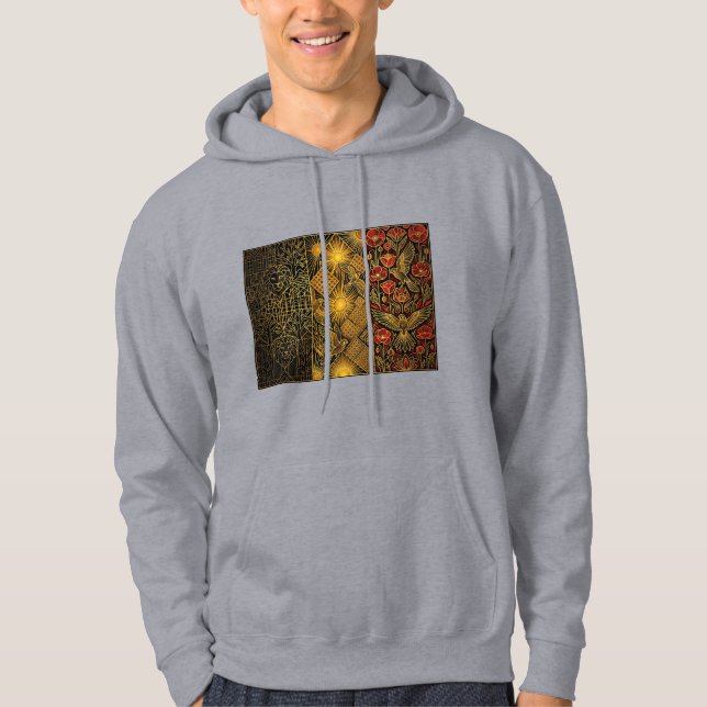 Art Deco Heritage Flag | Belgium | Classic 1920s Hoodie (Vorderseite)