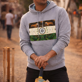 Art Deco Heritage Flag | India | Classic 1920s Hoodie