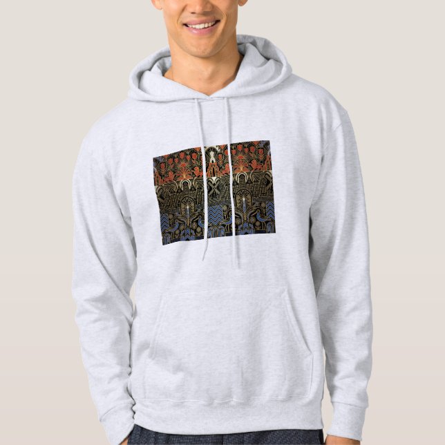 Art Deco Heritage Flag | Netherlands | Vintage Hoodie (Vorderseite)