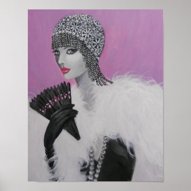 ART DÉCO IMAGINAIRE LADY (Devant)